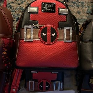 Loungefly Marvel Red and Black Backpack